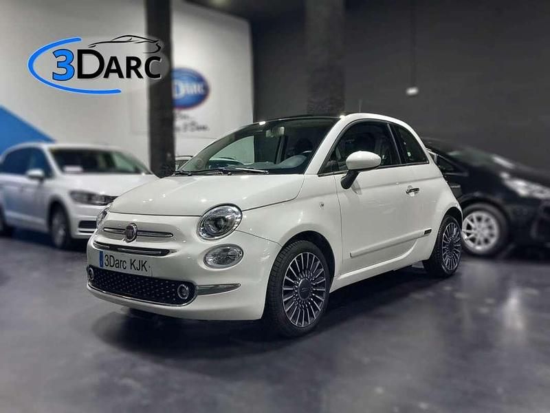 Usado Fiat 500 Lounge 69 CV (50 kW) 2018 Blanco Utilitario