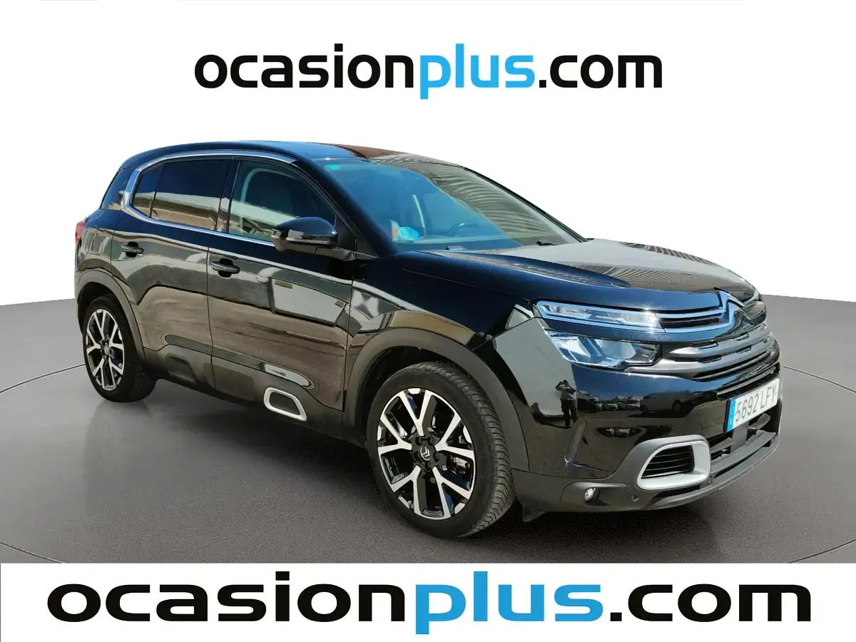 Usado Citroën C5 Feel 131 CV (96 kW) 2020 Negro SUV
