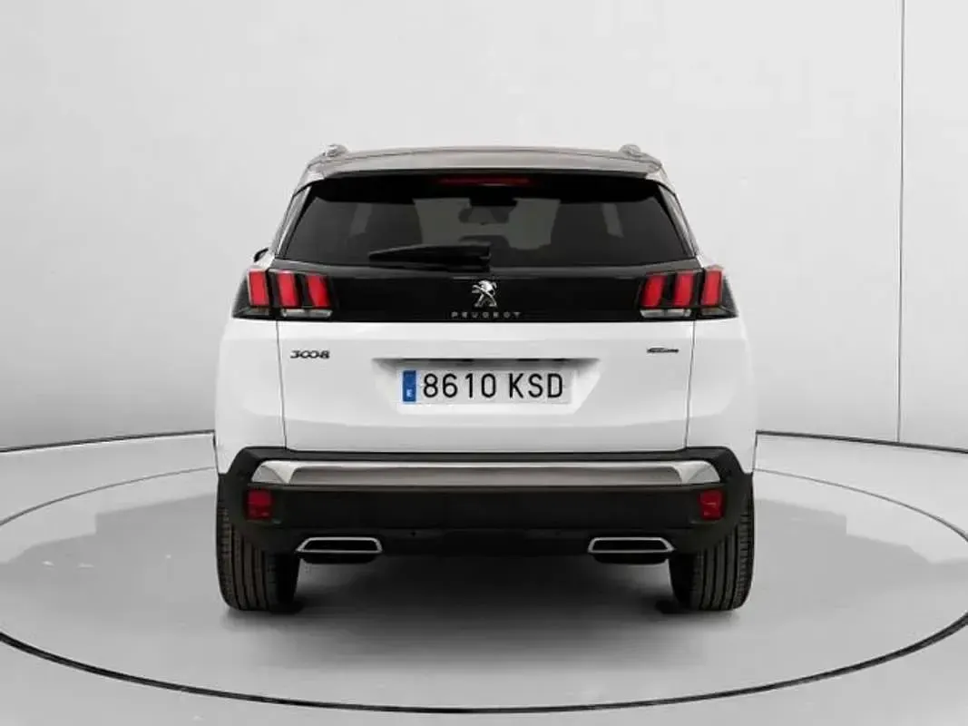 Usado Peugeot 3008 GT-line 131 CV (96 kW) 2018 Blanco SUV