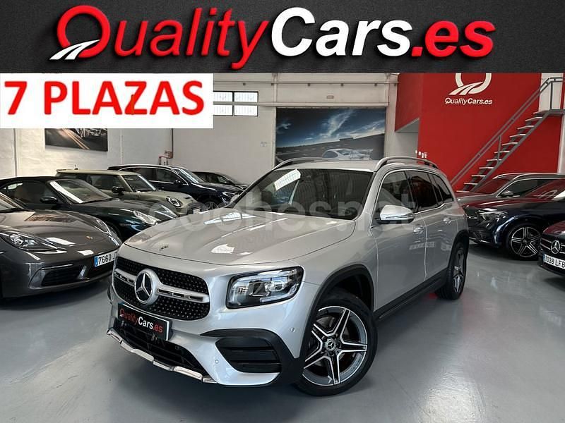 Usado Mercedes GLB200 150 CV (110 kW) 2022 Gris / plata SUV