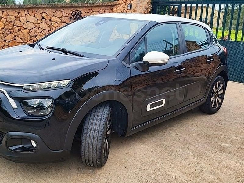 Usado Citroën C3 Feel 83 CV (61 kW) 2021 Negro Utilitario