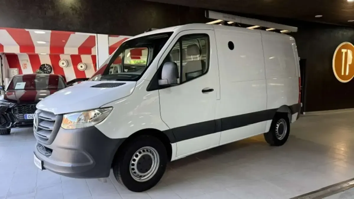 Usado Mercedes Sprinter 170 CV (125 kW) 2021 Blanco Van