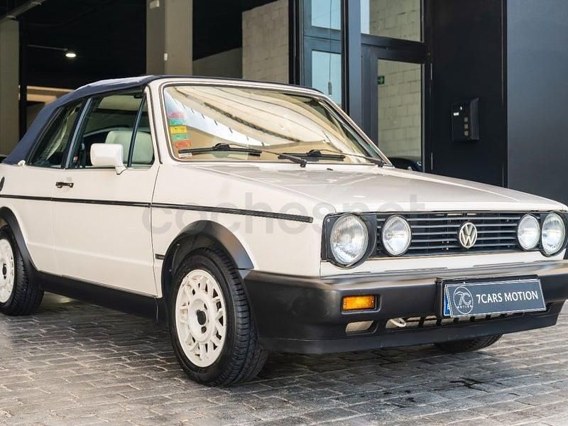 Usado VW Golf Cabriolet 112 CV (82 kW) 1988 Blanco Descapotable