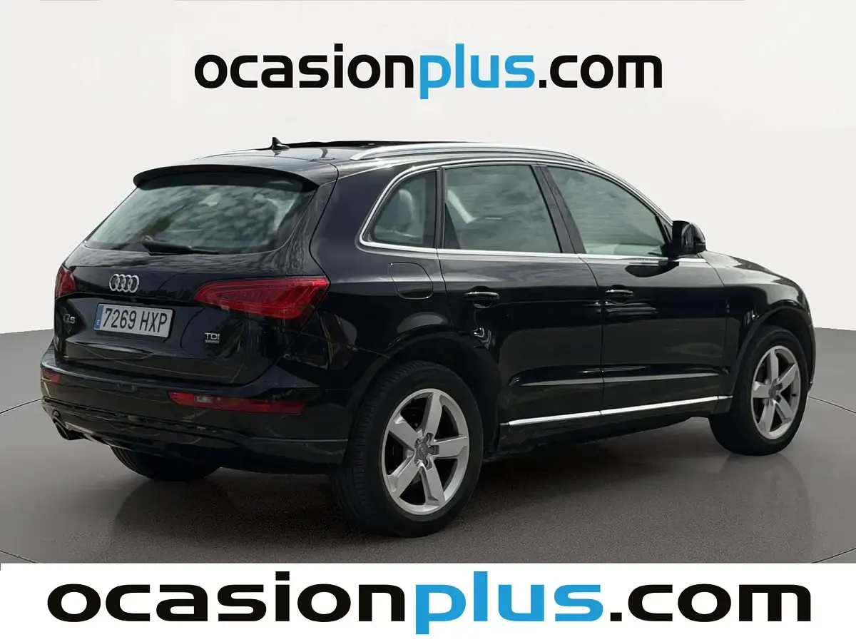 Usado Audi Q5 Ambition 177 CV (130 kW) 2014 Negro SUV