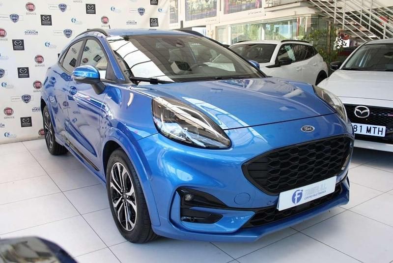Azul Usado 2023 Ford Puma ST-Line SUV | 18.300 € (Precio justo) - Imagen 1/4