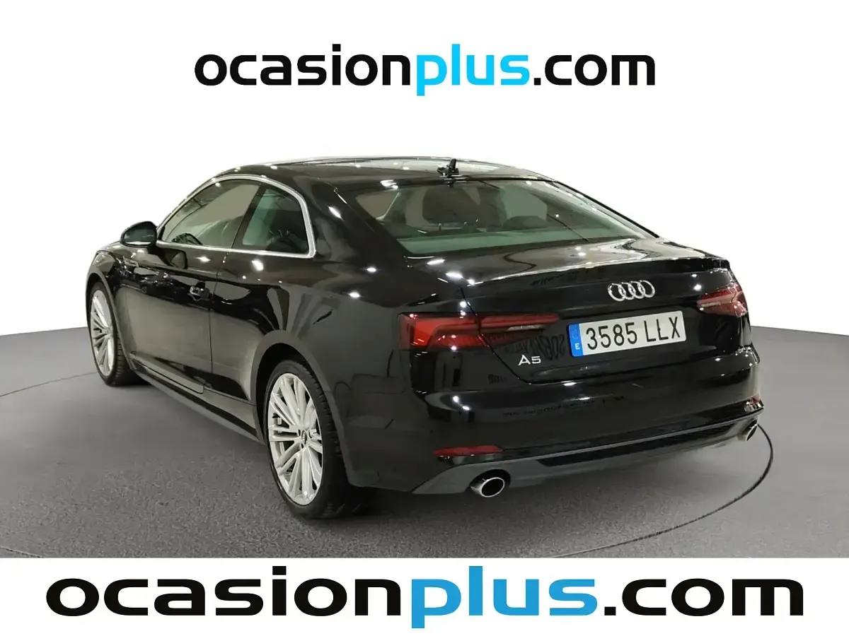 Käytetty Audi A5 S-Line 150 HP (110 kW) 2020 Musta Coupe - kaksiovinen