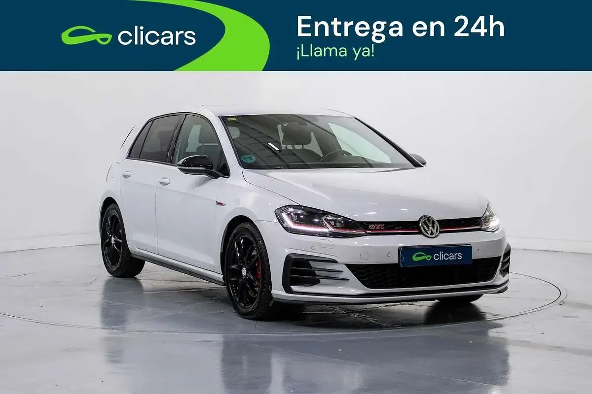 Usado VW Golf VII GTI 245 CV (180 kW) 2019 Blanco Utilitario