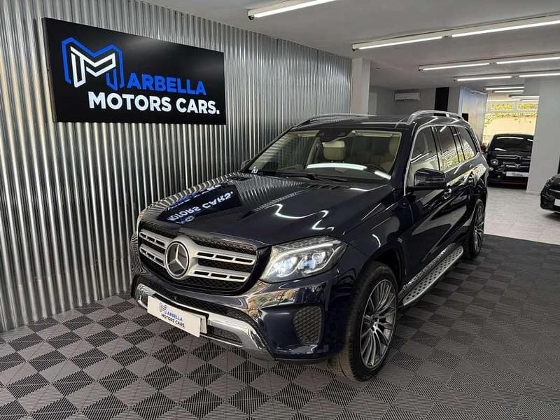 Azul Usado 2019 Mercedes GLS500 SUV | 37.990 € - Imagen 1/4