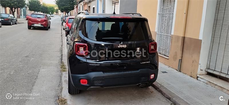 Usado Jeep Renegade Limited 150 CV (110 kW) 2019 Negro SUV