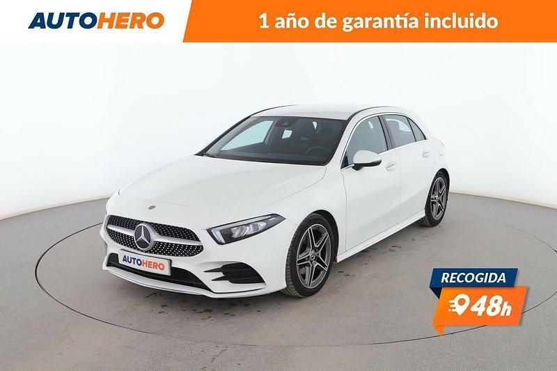 Blanco Usado 2018 Mercedes A180 Berlina | 24.999 € (Un poco caro) - Imagen 1/3
