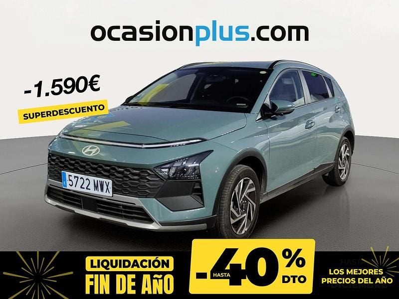 Verde Usado 2024 Hyundai Bayon SUV | 17.490 € (Precio justo) - Imagen 1/4