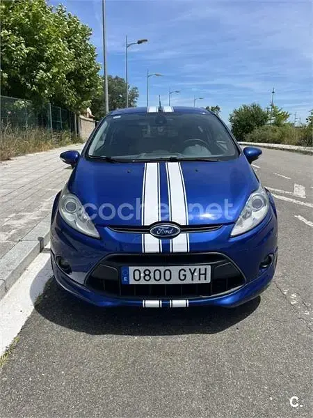 Usado Ford Fiesta Sport 120 CV (88 kW) 2010 Azul Berlina