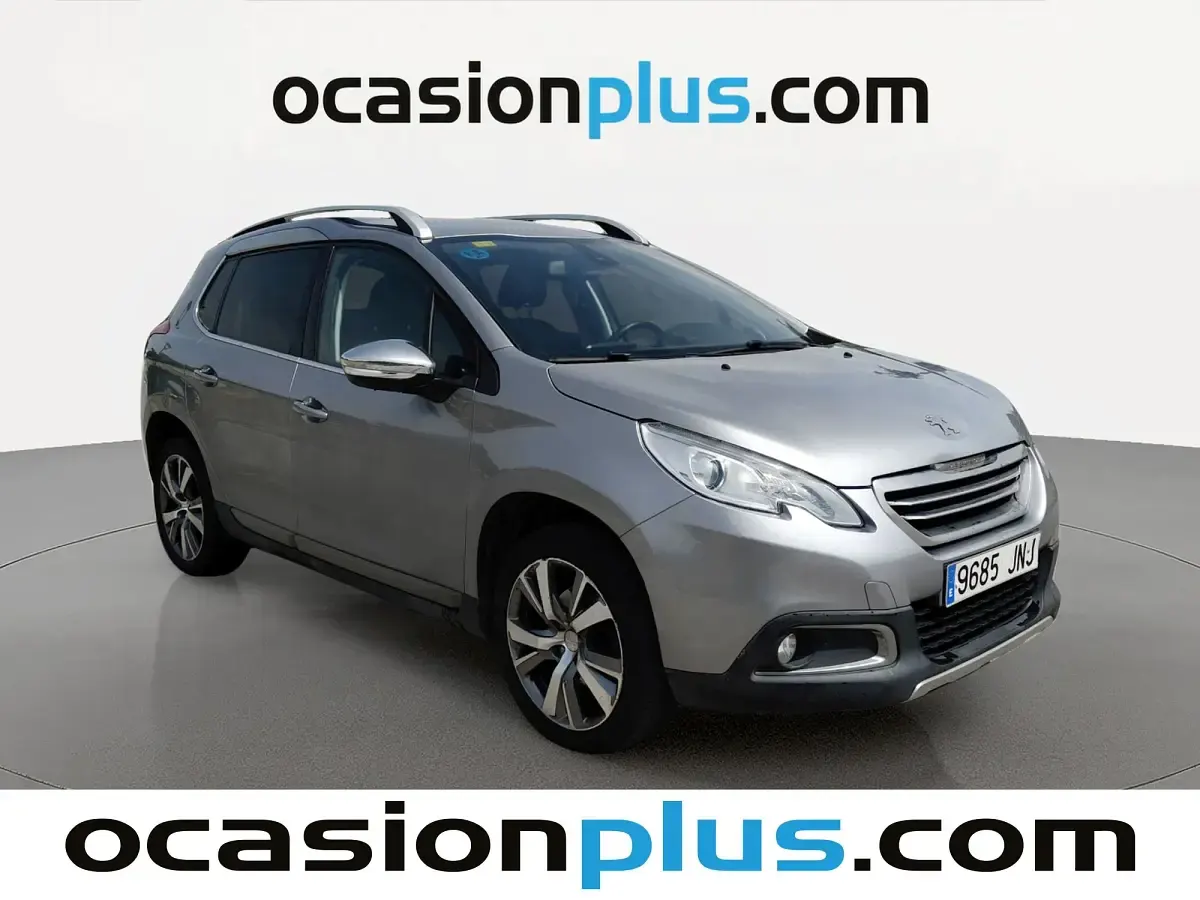 Usado Peugeot 2008 Allure 110 CV (80 kW) 2016 Gris SUV