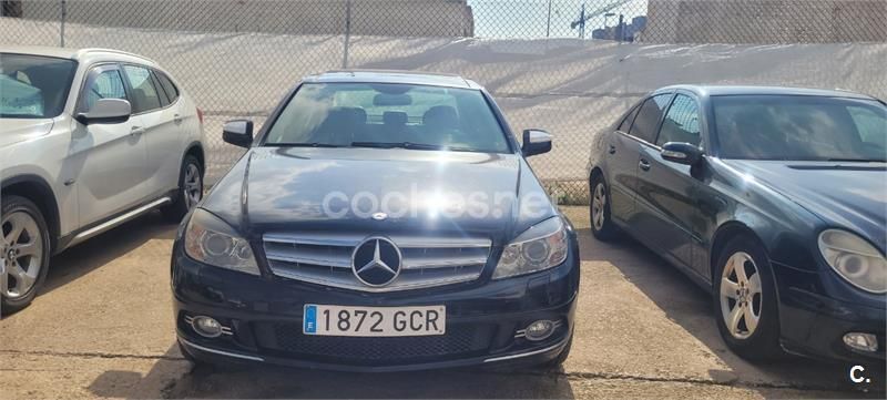 Negro Usado 2008 Mercedes C220 Avantgarde Berlina | 12.500 € (Un poco caro) - Imagen 1/4