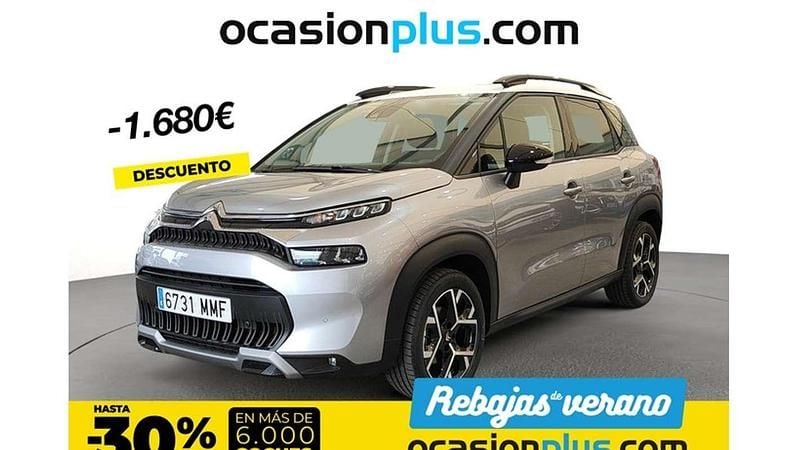Plateado Usado 2023 Citroën C3 Aircross PureTech SUV | 16.436 € (Precio justo) - Imagen 1/4