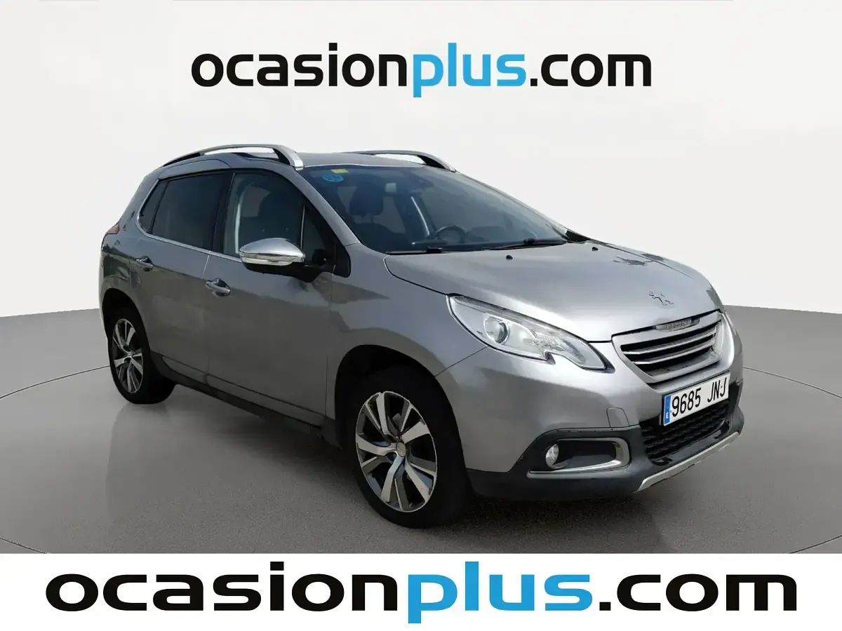 Usado Peugeot 2008 Allure 110 CV (80 kW) 2016 Gris SUV