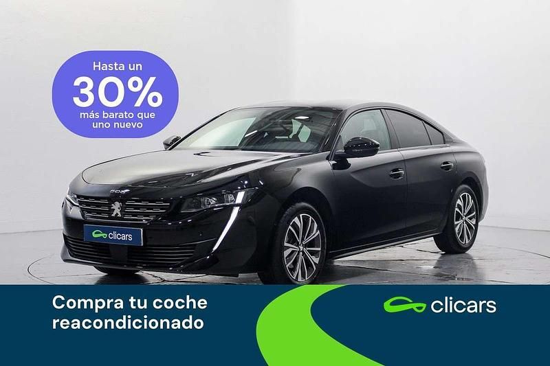 Usado Peugeot 508 Allure 131 CV (96 kW) 2022 Negro Berlina