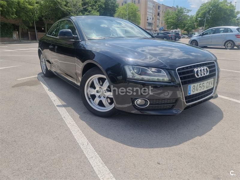Usado Audi A5 180 CV (132 kW) 2009 Negro Coupe