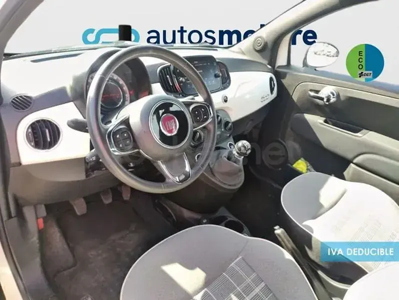 Usado Fiat 500 Lounge 70 CV (51 kW) 2020 Blanco Berlina