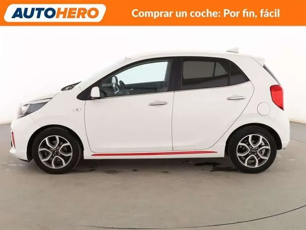 Usado Kia Picanto GT-Line 84 CV (61 kW) 2018 Blanco Utilitario