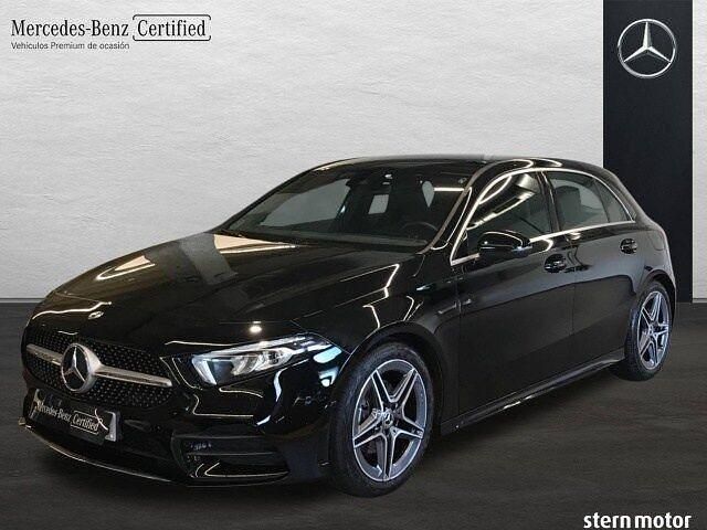 Negro Usado 2020 Mercedes A180 AMG line Utilitario | 25.500 € (Precio justo) - Imagen 1/4