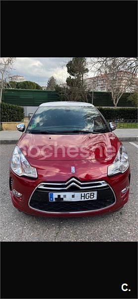 Usado DS Automobiles DS3 Style 120 CV (88 kW) 2015 Rojo Berlina