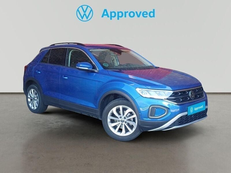 Azul Usado 2024 VW T-Roc Life SUV | 24.890 € (Precio justo) - Imagen 1/4