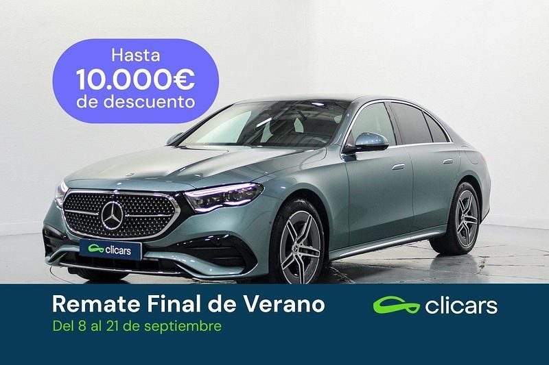 Verde Usado 2024 Mercedes E300 Berlina | 56.990 € (Precio justo) - Imagen 1/4