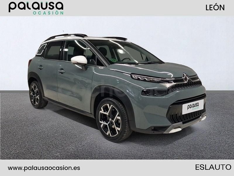Usado Citroën C3 Aircross PureTech 131 CV (96 kW) 2023 Verde SUV