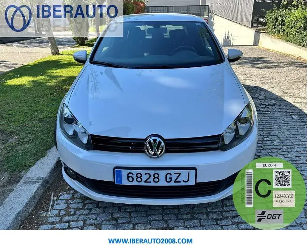Usado VW Golf VI Sportline 160 CV (117 kW) 2010 Blanco Utilitario