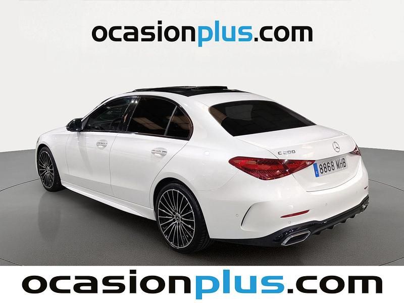Usado Mercedes C200 AMG 204 CV (150 kW) 2023 Blanco Berlina