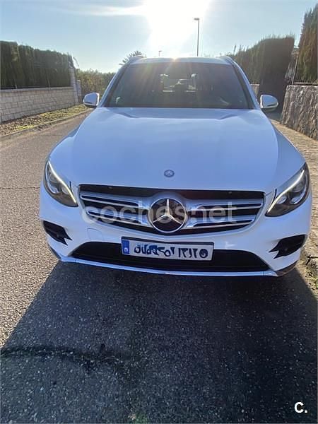 Usado Mercedes GLC250 AMG line 204 CV (150 kW) 2016 Blanco SUV