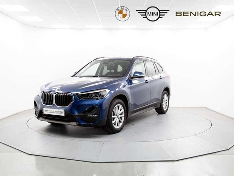 Azul Usado 2021 BMW X1 SUV | 26.500 € (Precio justo) - Imagen 1/4