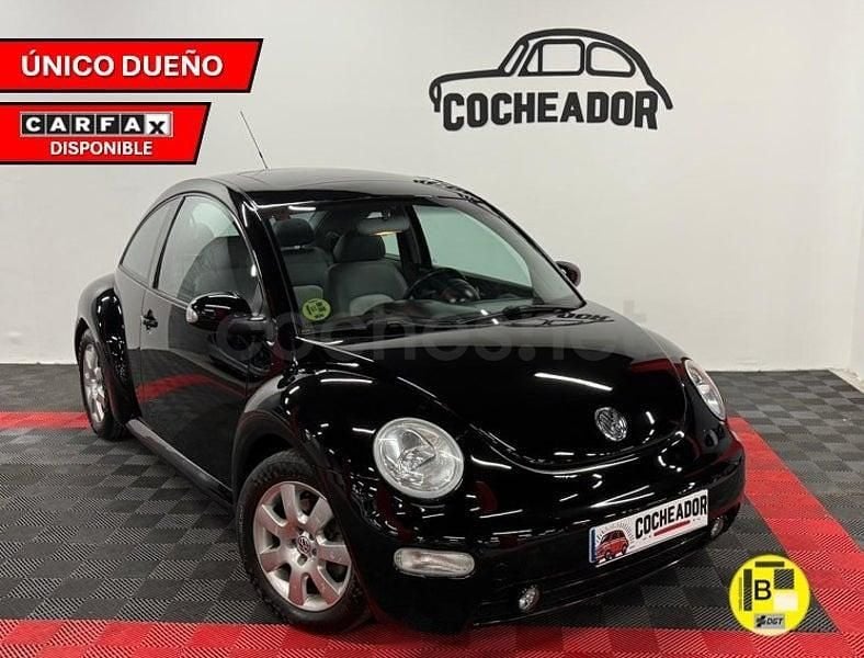 Usado VW New Beetle 150 CV (110 kW) 2003 Negro Utilitario