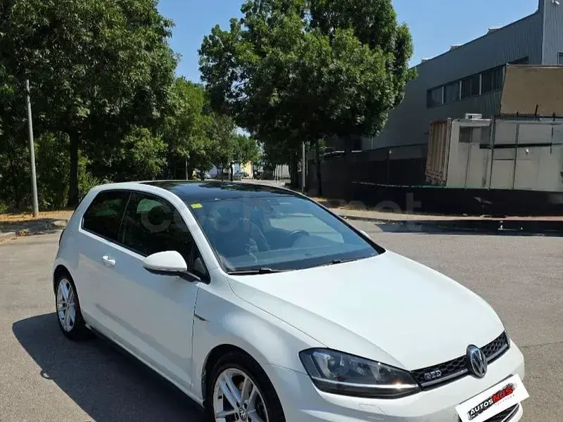 Usado VW Golf VII GTD 184 CV (135 kW) 2013 Blanco Berlina
