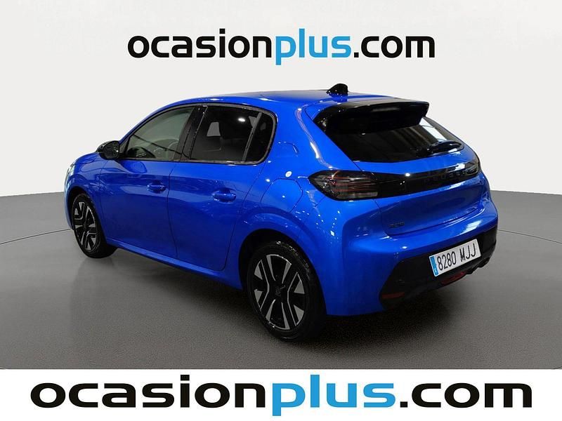 Usado Peugeot 208 Allure 102 CV (75 kW) 2023 Azul Utilitario