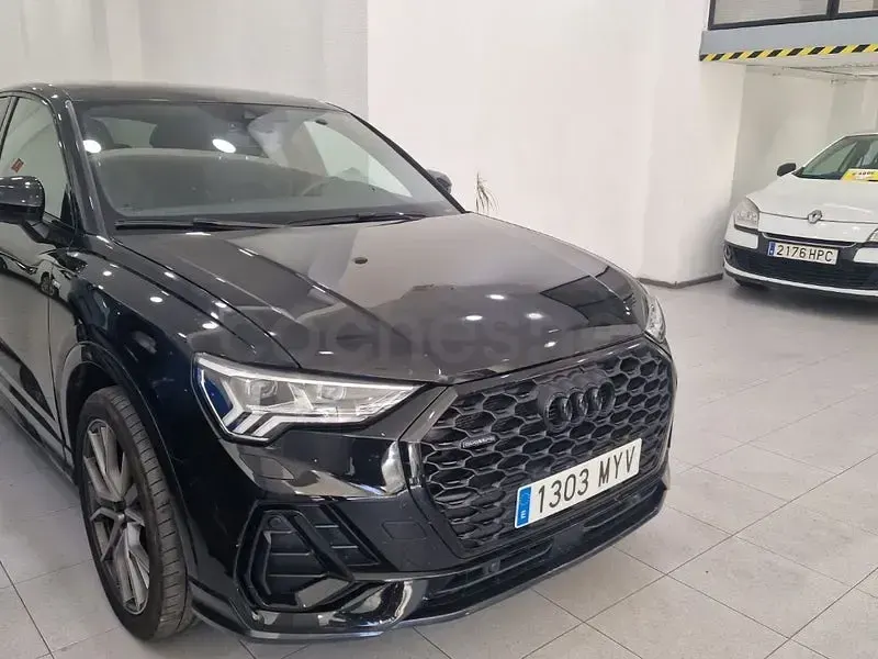 Usado Audi Q3 Sportback S-Line 190 CV (139 kW) 2025 Negro SUV