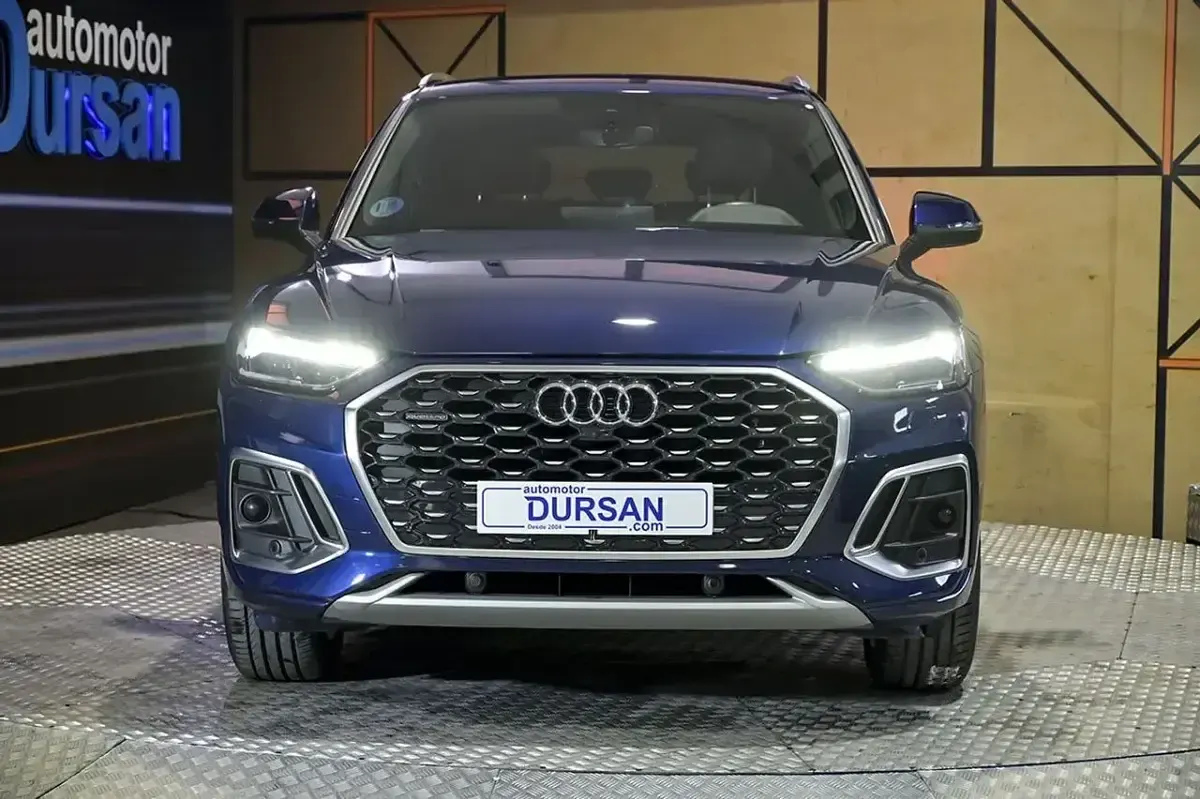 Usado Audi Q5 S-Line 204 CV (150 kW) 2022 Azul SUV