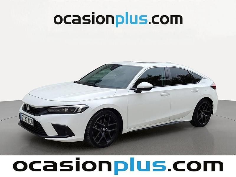 Blanco Usado 2022 Honda Civic Advance | 23.628 € (Precio justo) - Imagen 1/4