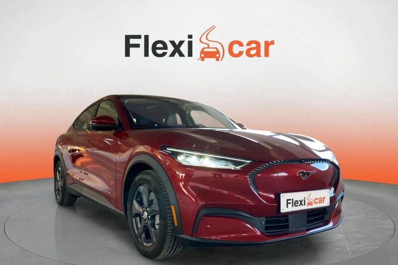 Rojo Usado 2022 Ford Mustang Mach-E SUV | 28.990 € (Super precio) - Imagen 1/4