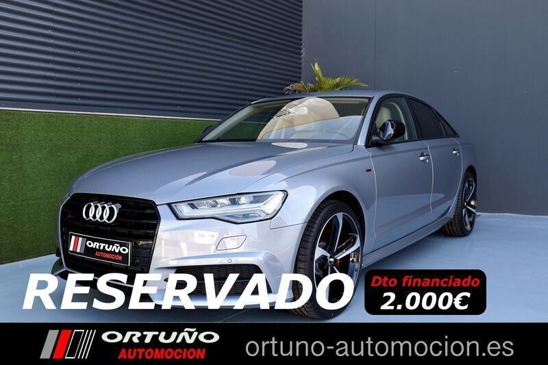 Gris / plata Usado 2018 Audi A6 S-Line Berlina | 25.490 € (Precio justo) - Imagen 1/4