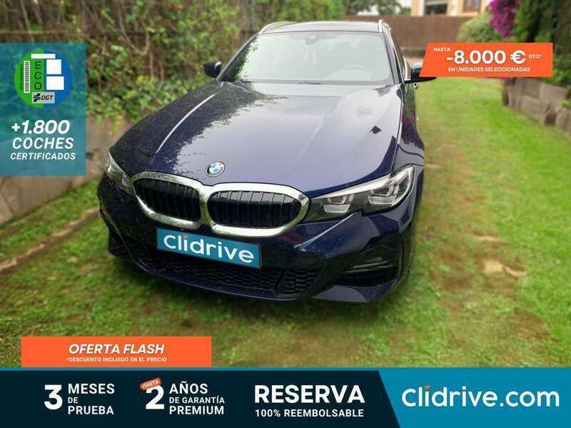 Azul Usado 2020 BMW 320e Familiar | 28.990 € (Un poco caro) - Imagen 1/3