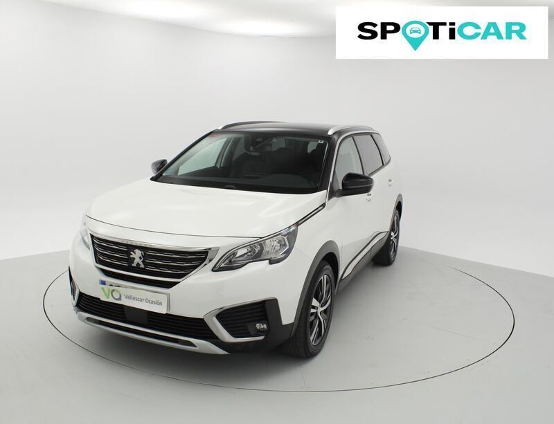 Kwe blanc nacre Usado 2018 Peugeot 5008 Allure Monovolumen | 19.900 € (Precio justo) - Imagen 1/4