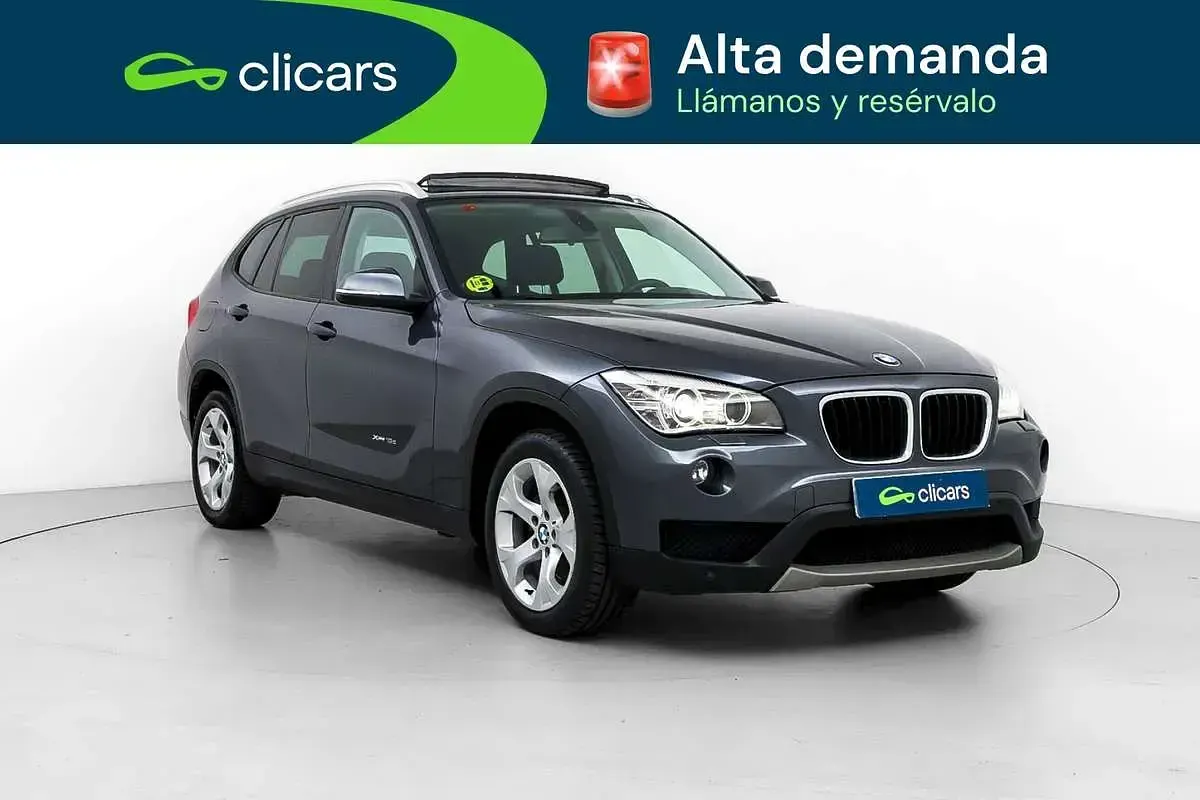 Usado BMW X1 150 CV (110 kW) 2014 Gris SUV