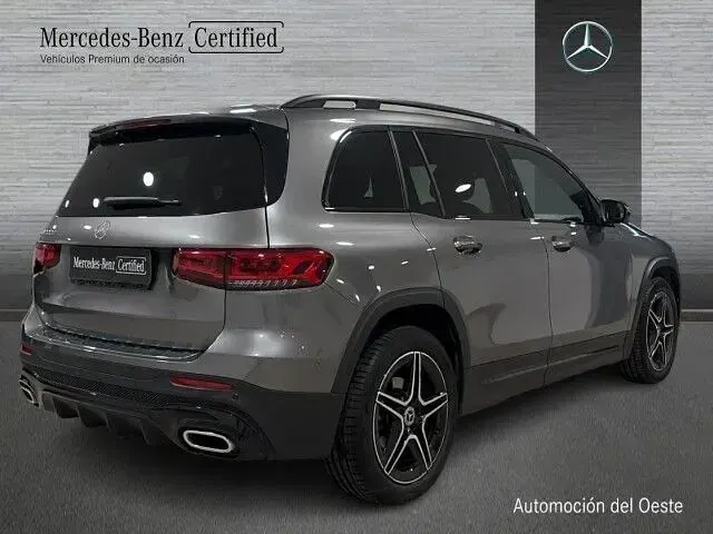 Usado Mercedes GLB200 150 CV (110 kW) 2021 Gris montaña SUV
