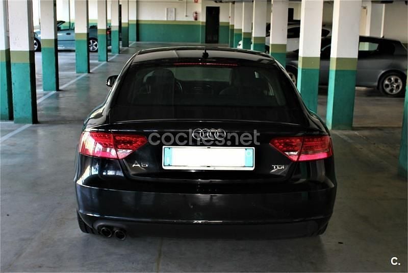 Negro Usado 2010 Audi A5 Sportback Berlina | 7900 € (Buen precio) - Imagen 1/4