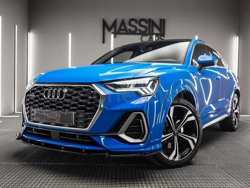Usado Audi Q3 Sportback S-Line 230 CV (169 kW) 2019 Azul SUV