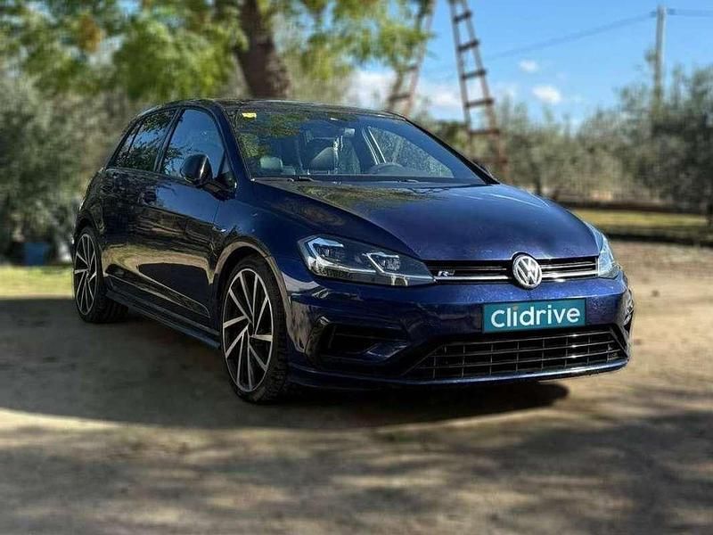 Usado VW Golf R 310 CV (228 kW) 2017 Azul Berlina