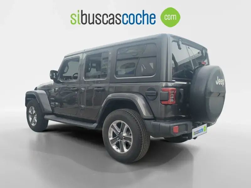 Usado Jeep Wrangler Sahara 272 CV (200 kW) 2020 Gris/plata SUV