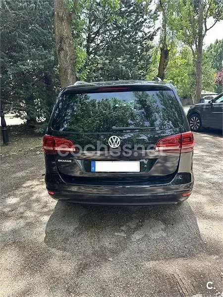 Usado VW Sharan Sportline 177 CV (130 kW) 2019 Negro Monovolumen